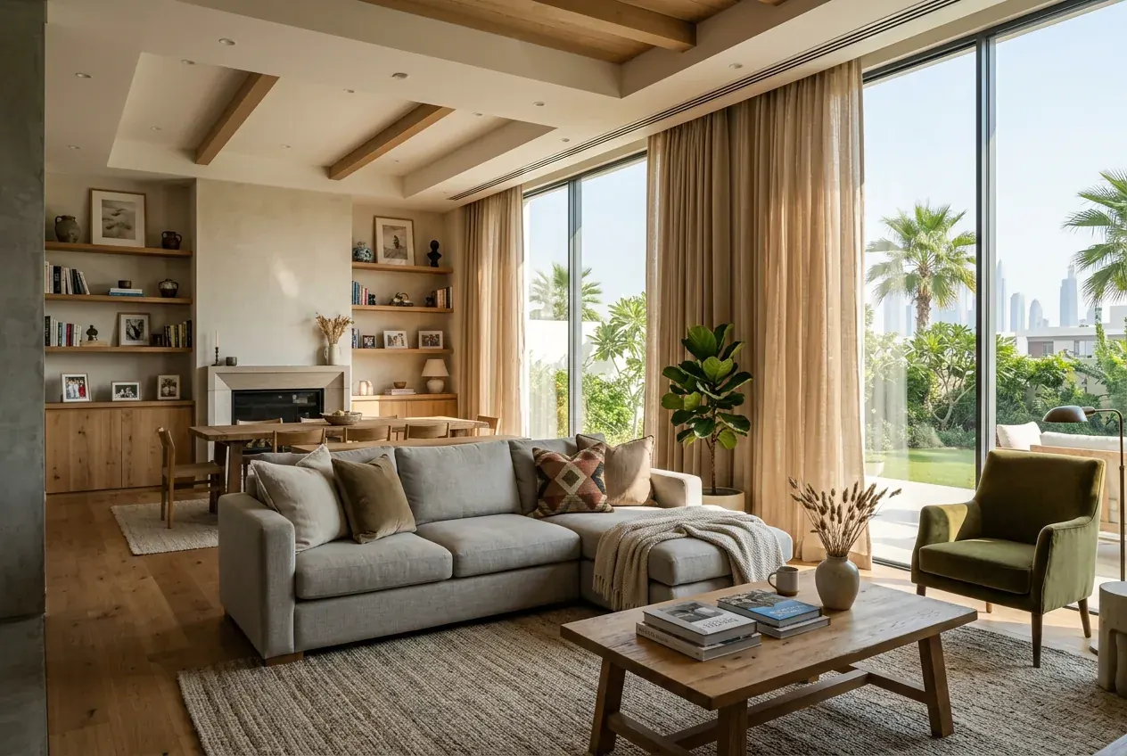 Family home interior
