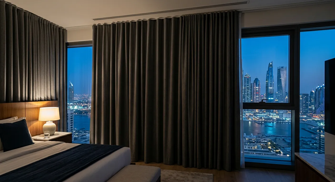 Blackout curtains
