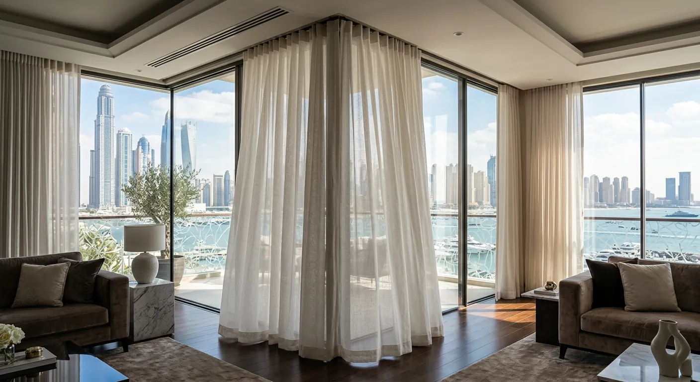 Luxury sheer curtains