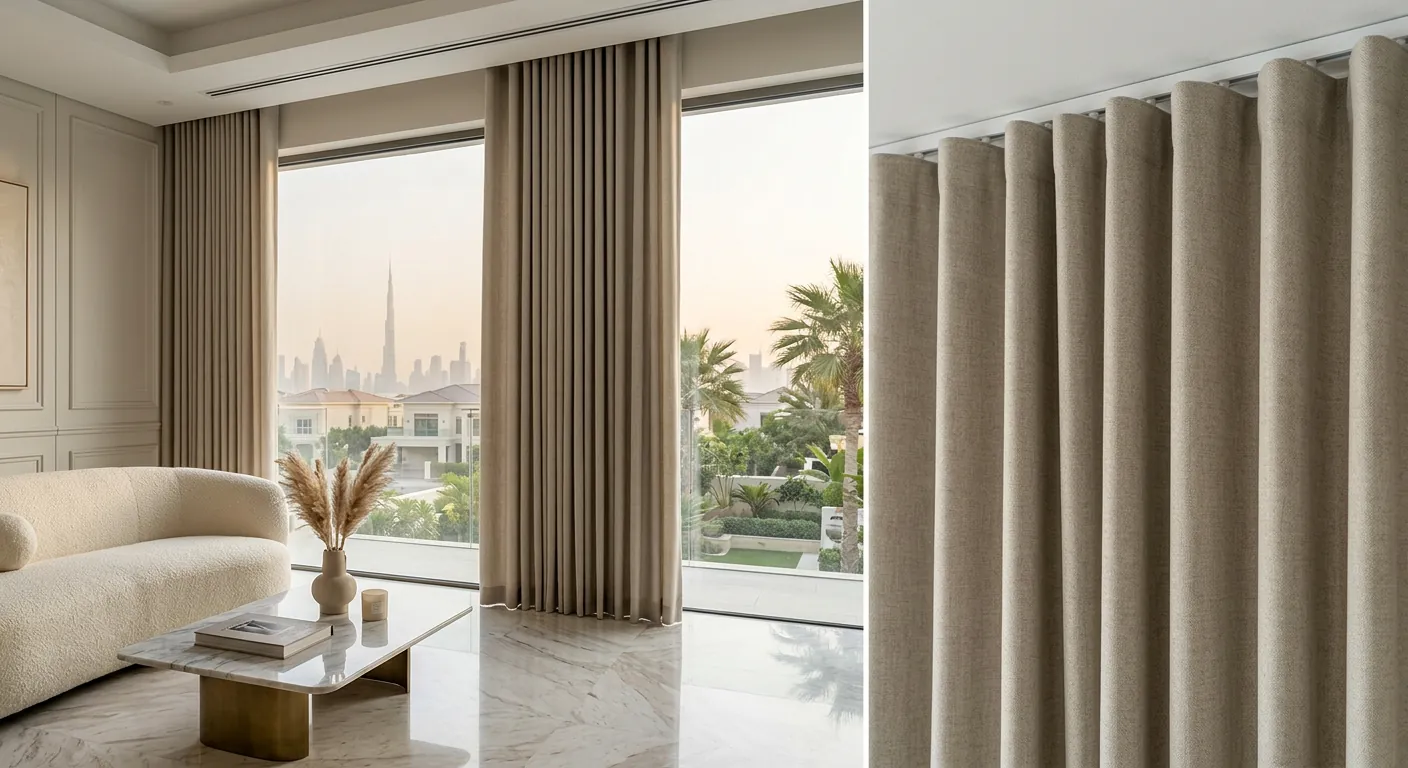 Luxury wave curtains